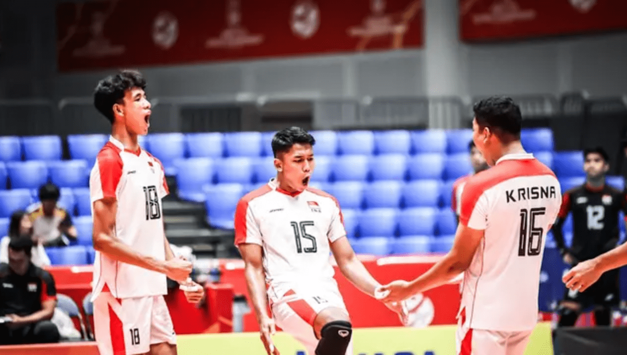 Prediksi Indonesia vs Brasil Voli U-21 2025 di Jiangmen