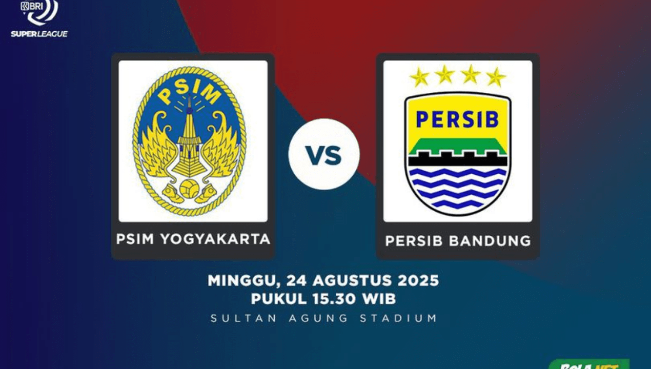 Prediksi PSIM vs Persib BRI Super League 24 Agustus 2025