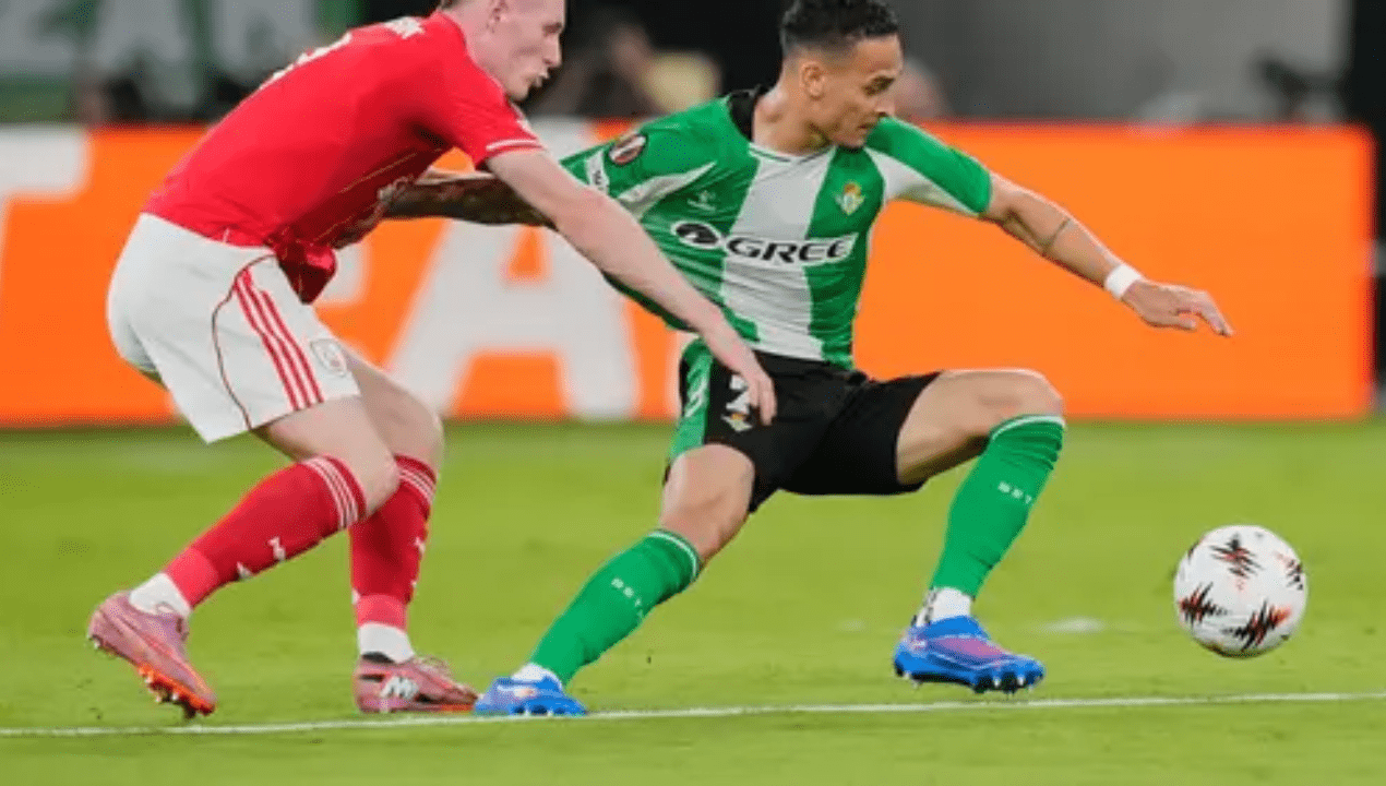 Betis Vs Nottingham Forest: Antony Selamatkan Timnya dari Kekalahan